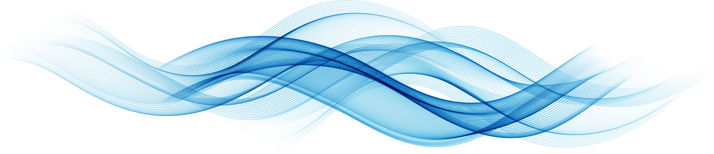 Blue Gradient Waves